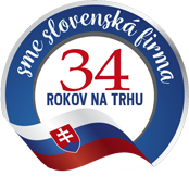 Sme slovenská firma už 34 rokov na trhu